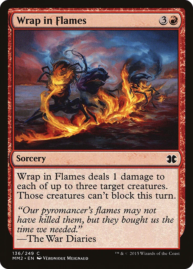 Wrap in Flames · Modern Masters 2015