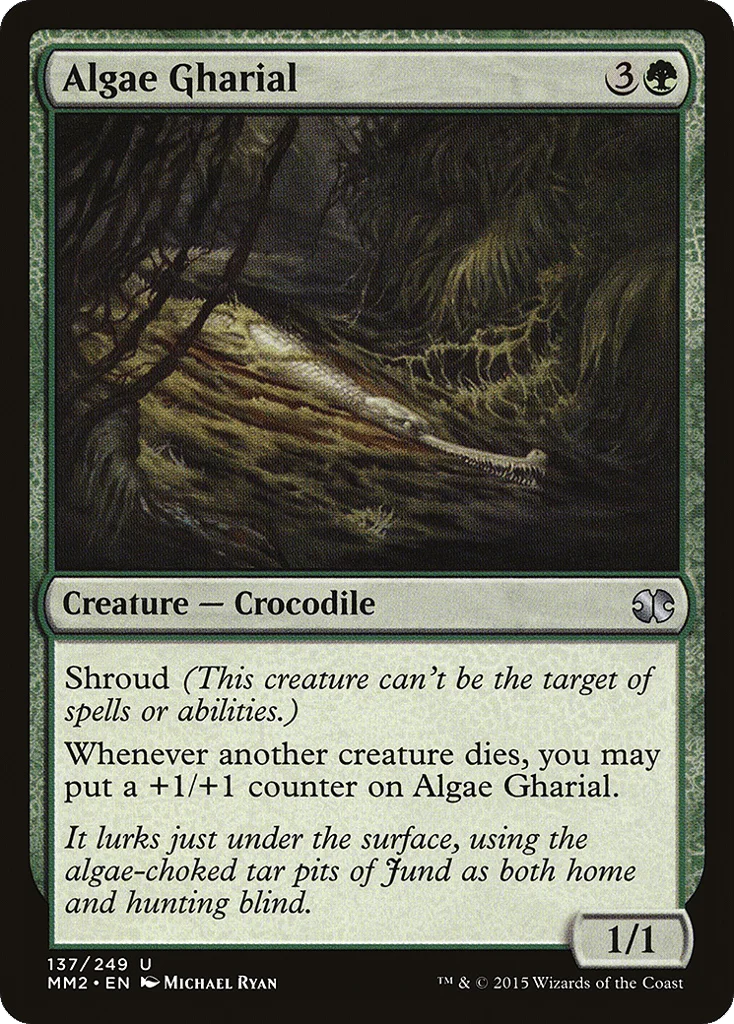 Algae Gharial · Modern Masters 2015