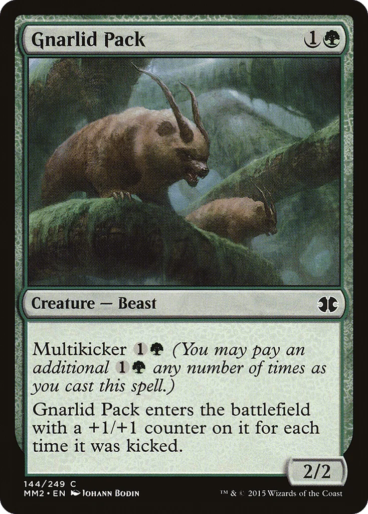 Gnarlid Pack · Modern Masters 2015