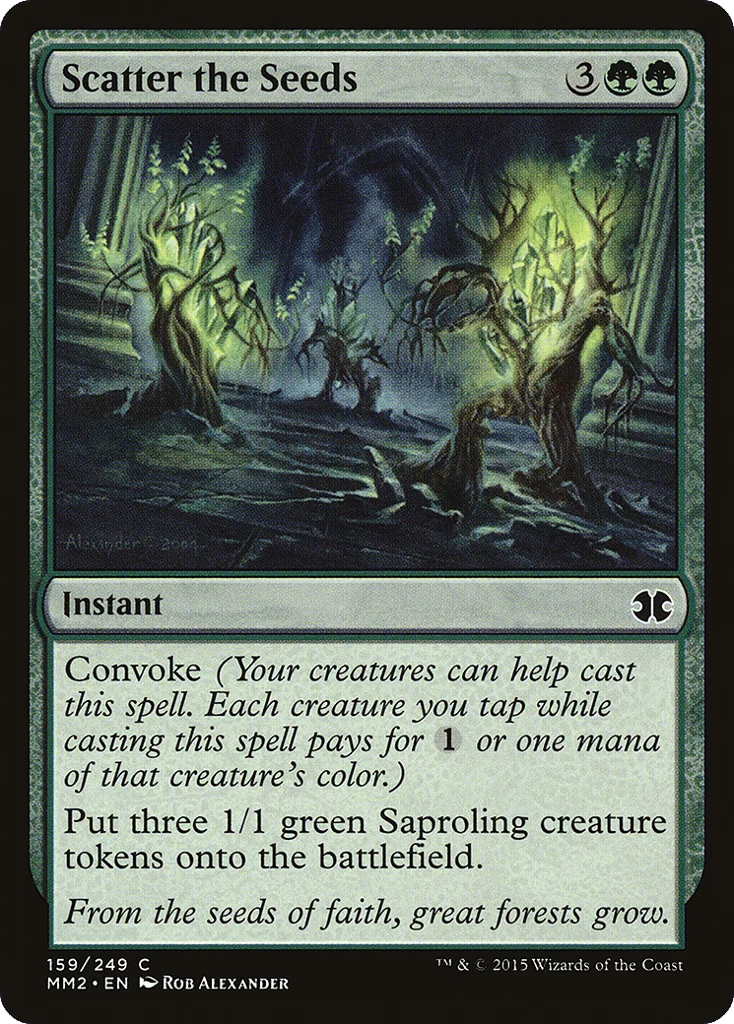 Scatter the Seeds · Modern Masters 2015
