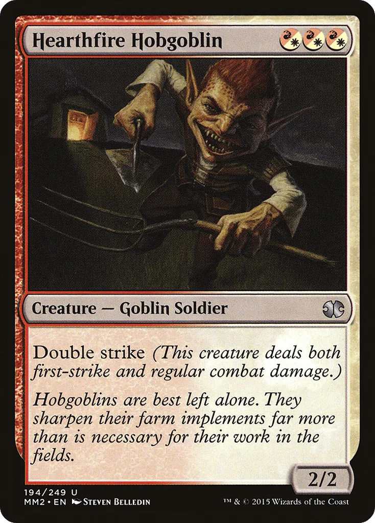 Hearthfire Hobgoblin · Modern Masters 2015