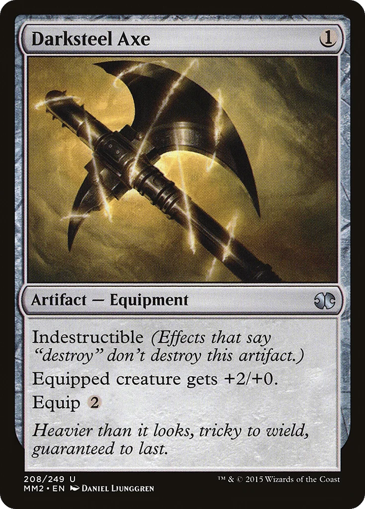 Darksteel Axe · Modern Masters 2015