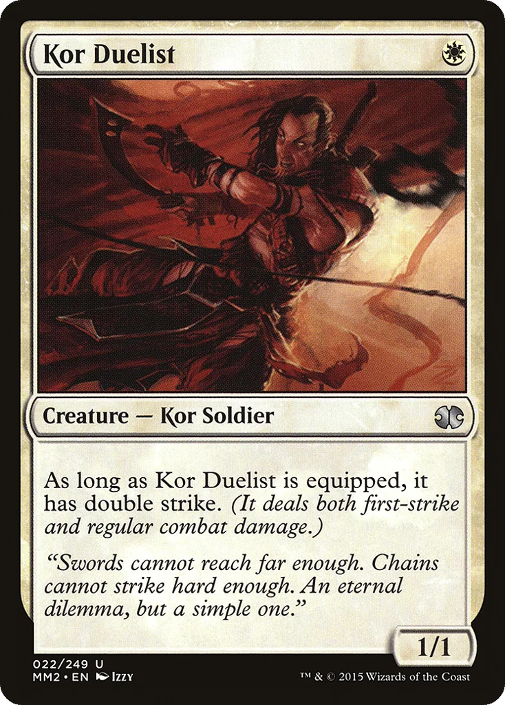 Kor Duelist · Modern Masters 2015