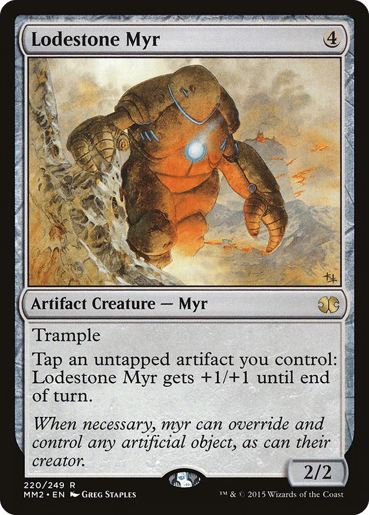 Lodestone Myr · Modern Masters 2015