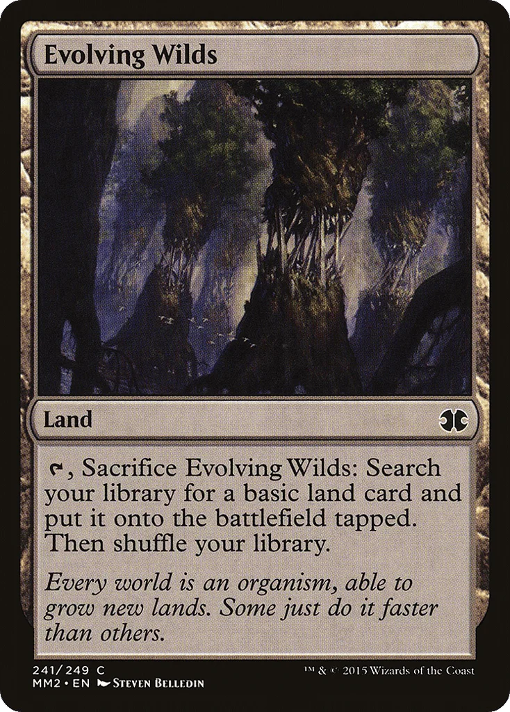 Evolving Wilds · Modern Masters 2015