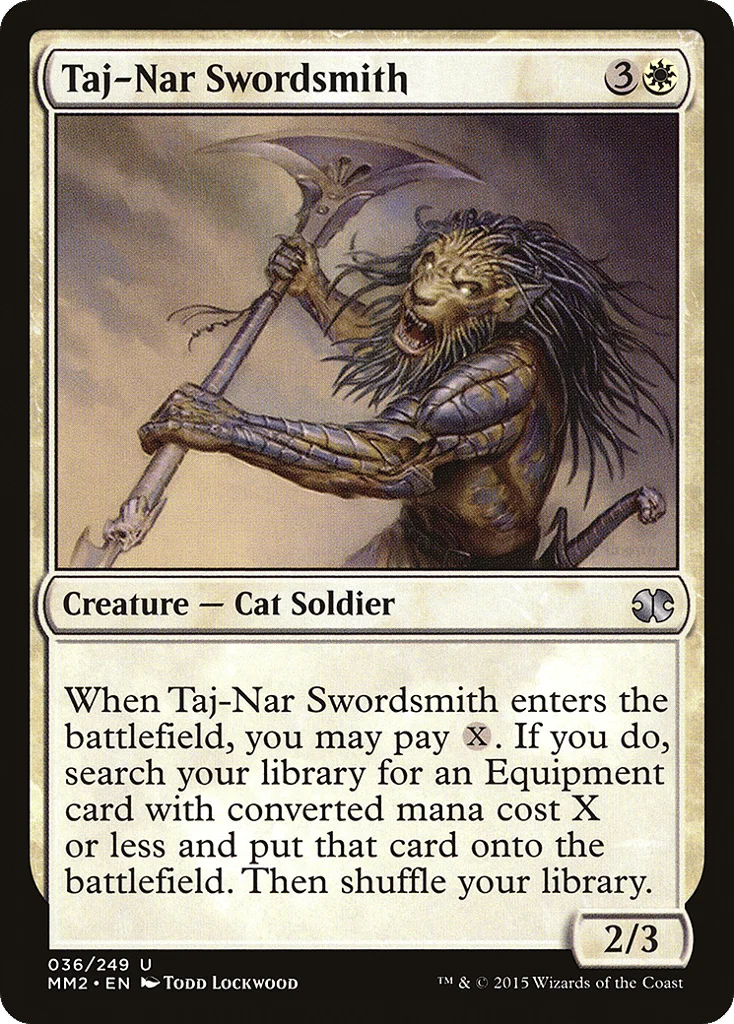 Taj-Nar Swordsmith · Modern Masters 2015
