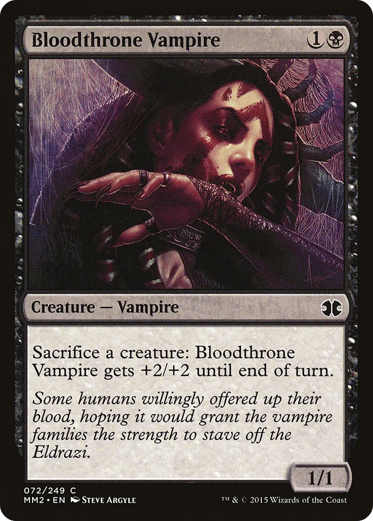 Bloodthrone Vampire · Modern Masters 2015