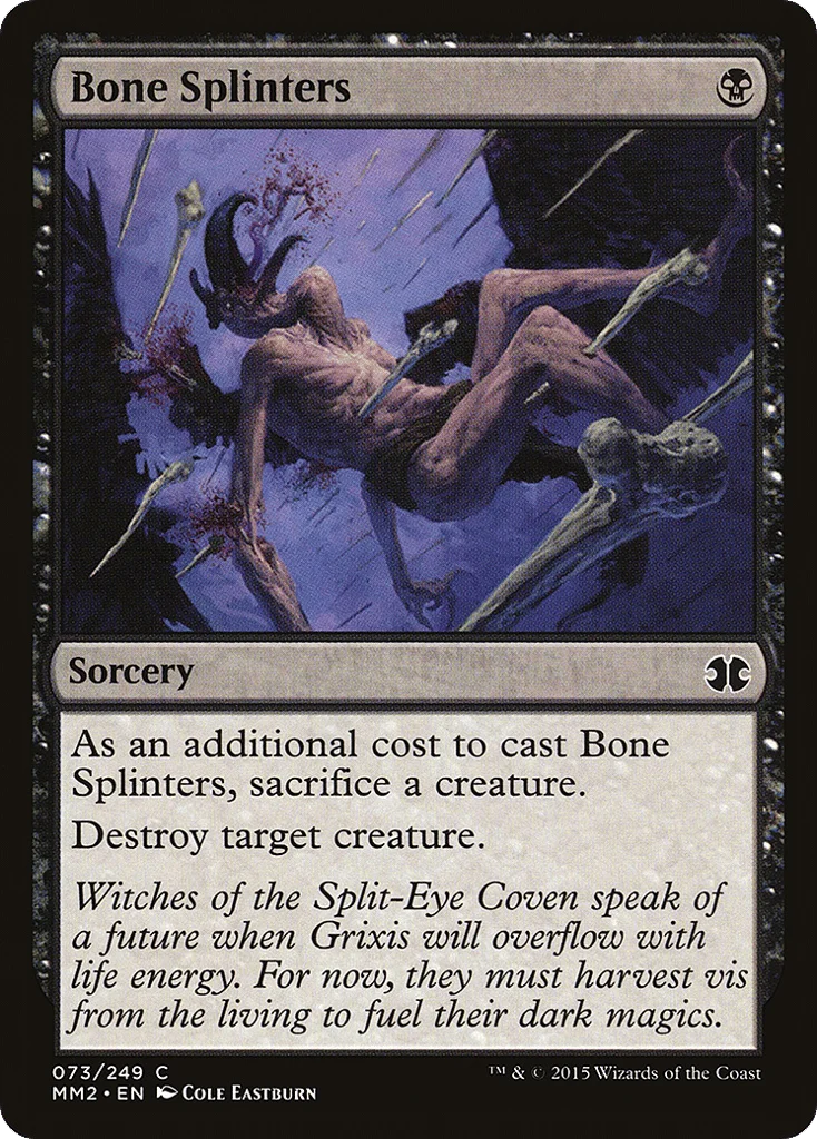 Bone Splinters · Modern Masters 2015