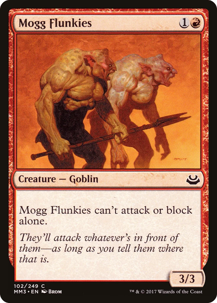Mogg Flunkies · Modern Masters 2017