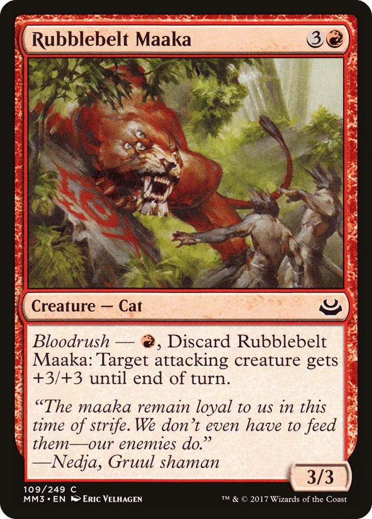Rubblebelt Maaka · Modern Masters 2017
