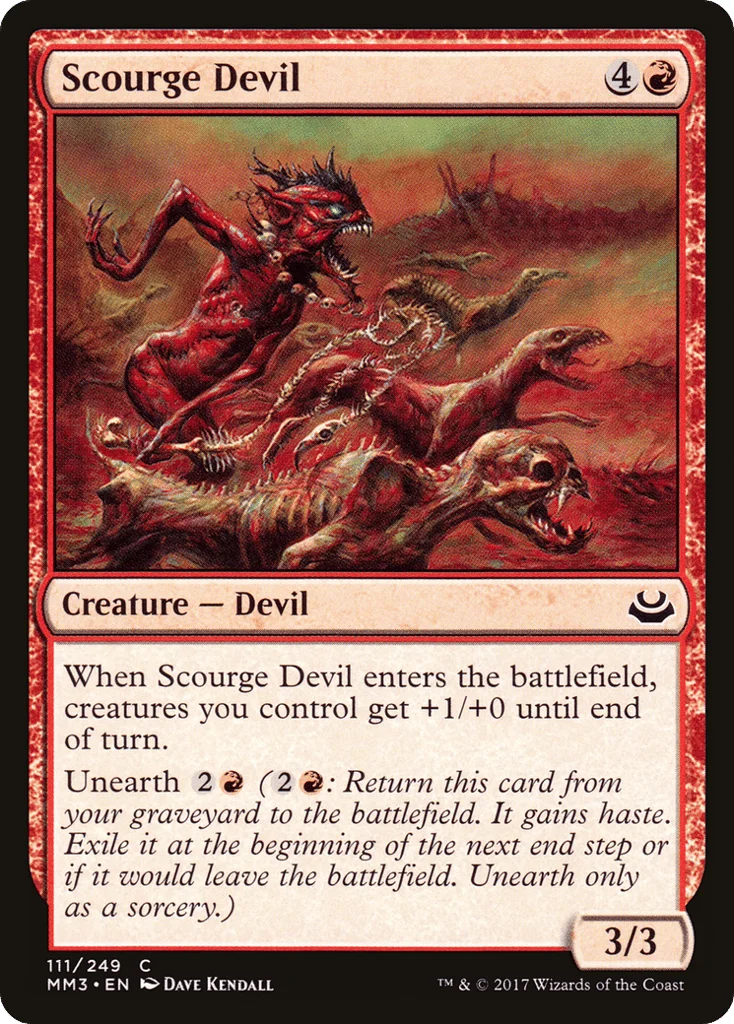 Scourge Devil · Modern Masters 2017