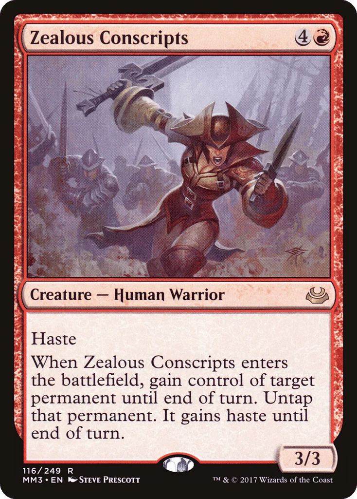 Zealous Conscripts · Modern Masters 2017