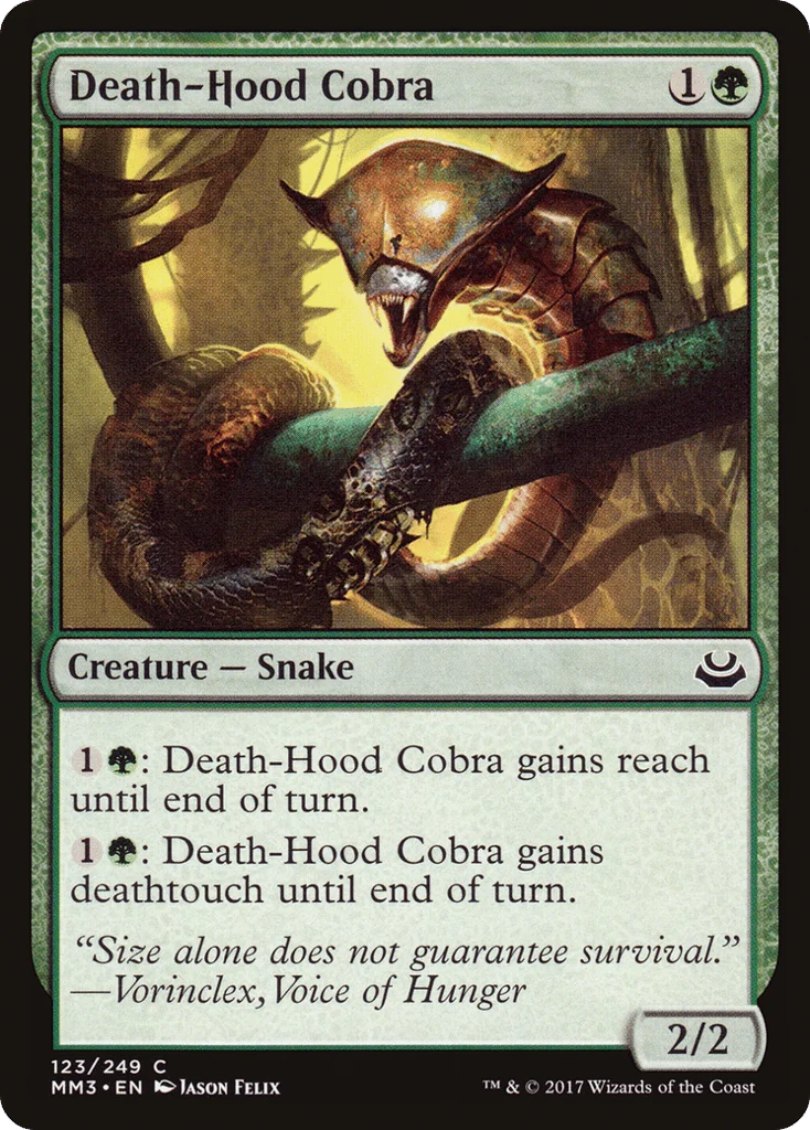 Death-Hood Cobra · Modern Masters 2017