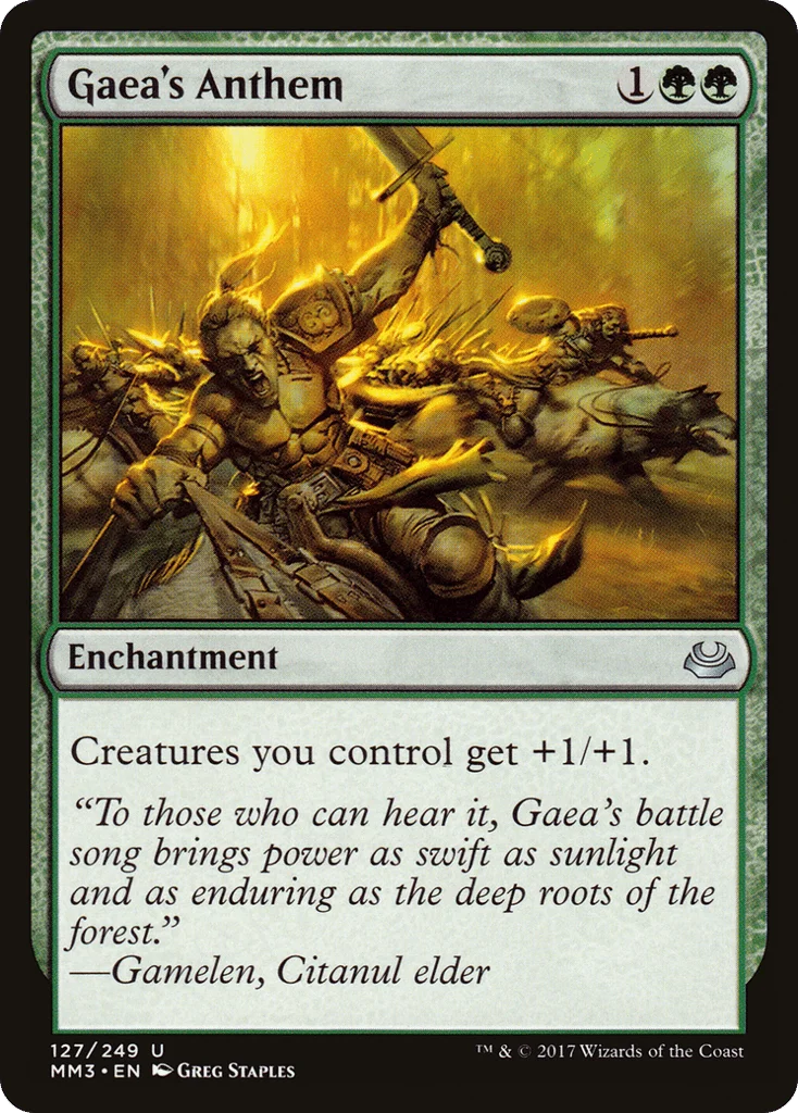Gaea's Anthem · Modern Masters 2017