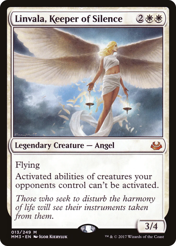 Linvala, Keeper of Silence · Modern Masters 2017