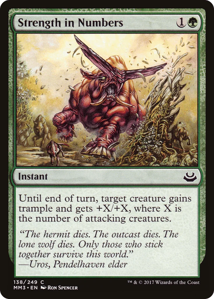 Strength in Numbers · Modern Masters 2017