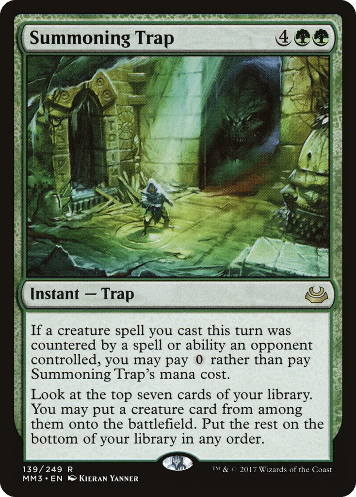 Summoning Trap · Modern Masters 2017