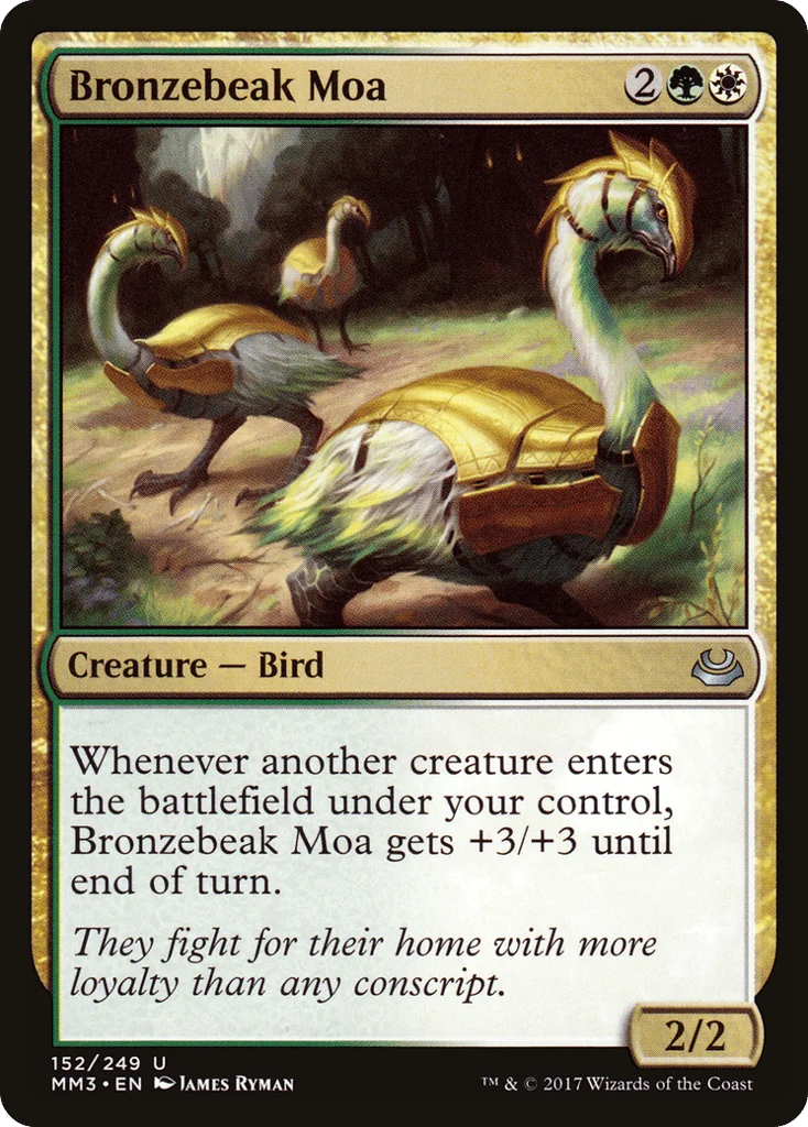 Bronzebeak Moa · Modern Masters 2017