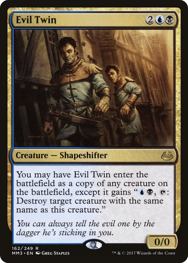 Evil Twin · Modern Masters 2017