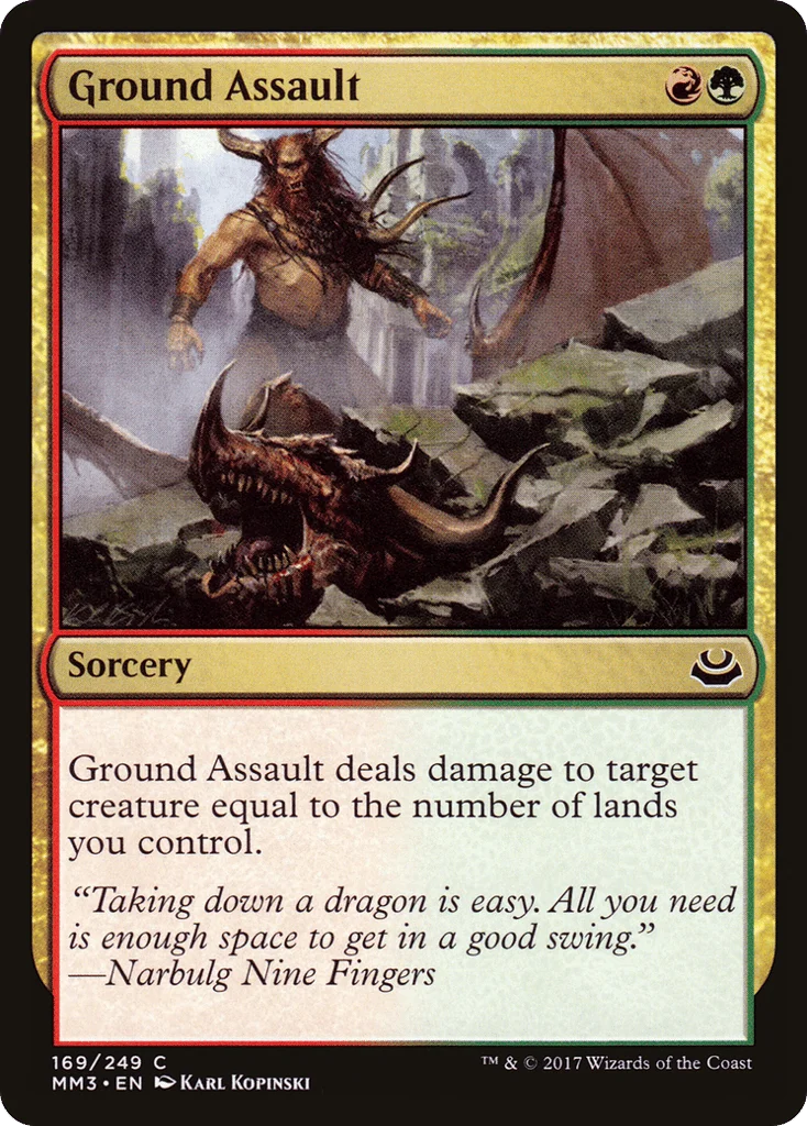 Ground Assault · Modern Masters 2017