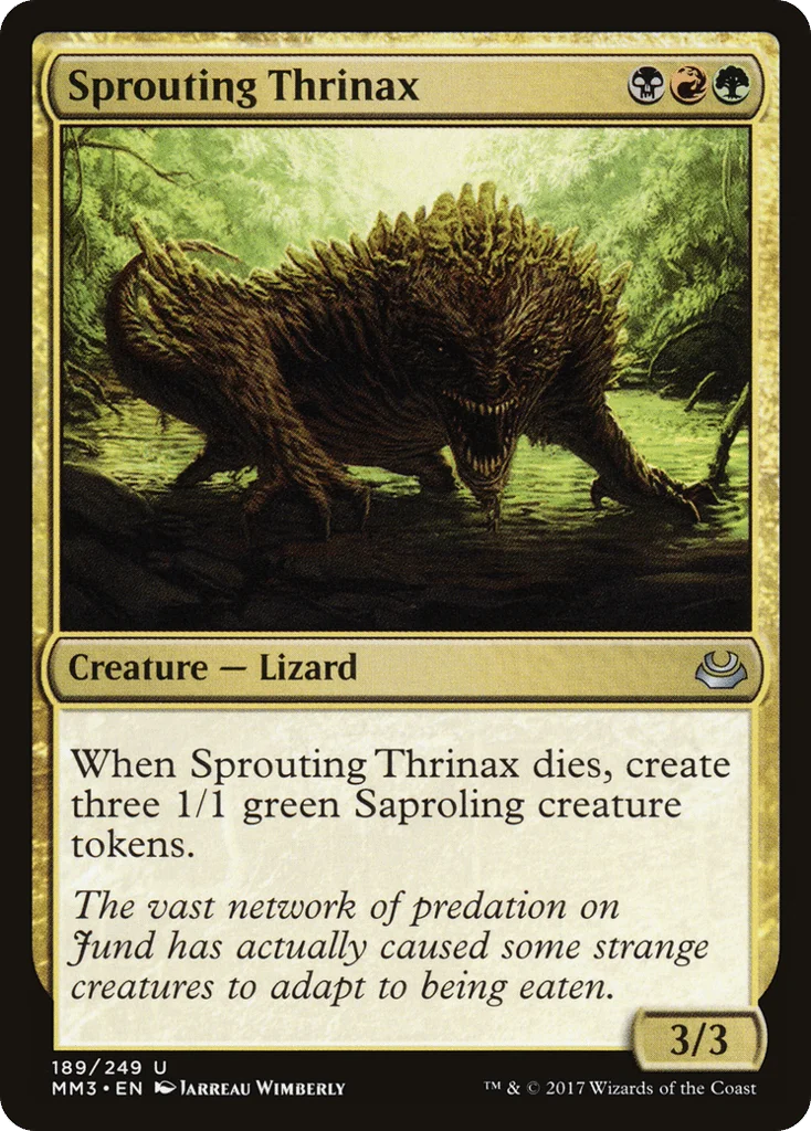 Sprouting Thrinax · Modern Masters 2017