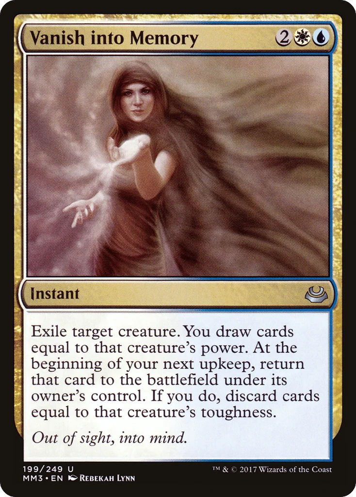 Vanish into Memory · Modern Masters 2017