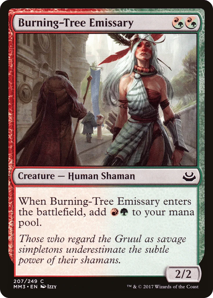 Burning-Tree Emissary · Modern Masters 2017