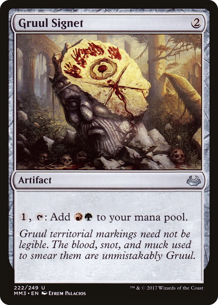 Gruul Signet · Modern Masters 2017
