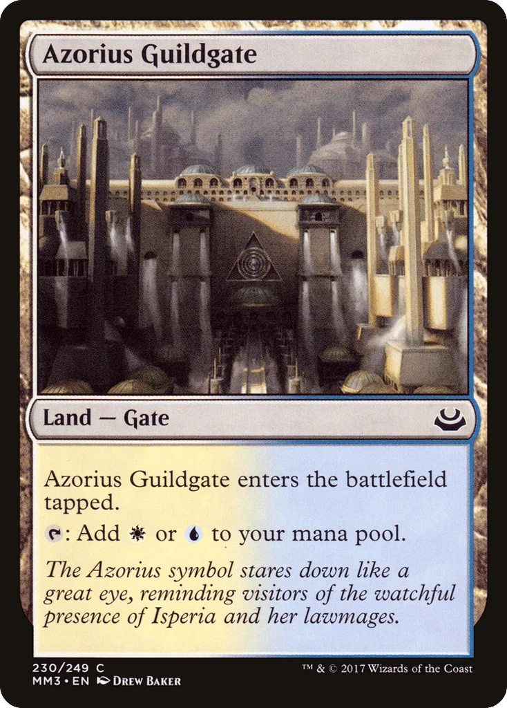 Azorius Guildgate · Modern Masters 2017