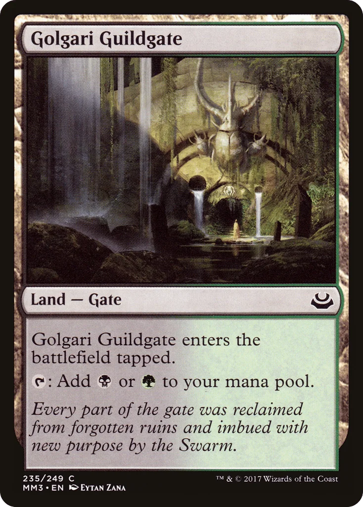 Golgari Guildgate · Modern Masters 2017