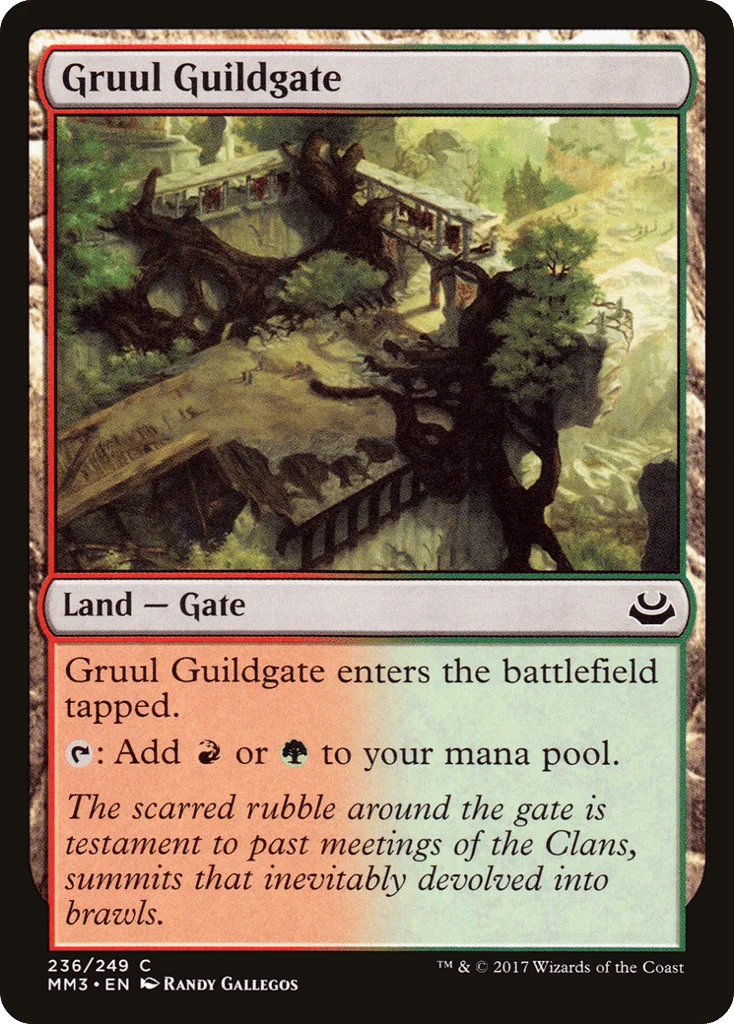 Gruul Guildgate · Modern Masters 2017
