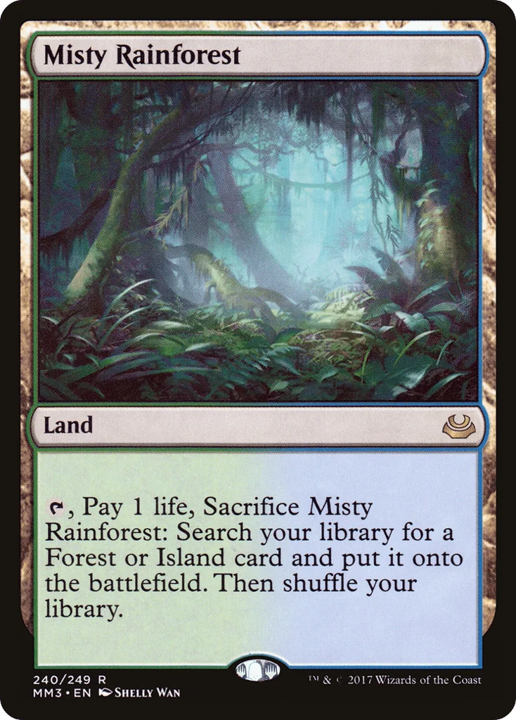 Misty Rainforest · Modern Masters 2017