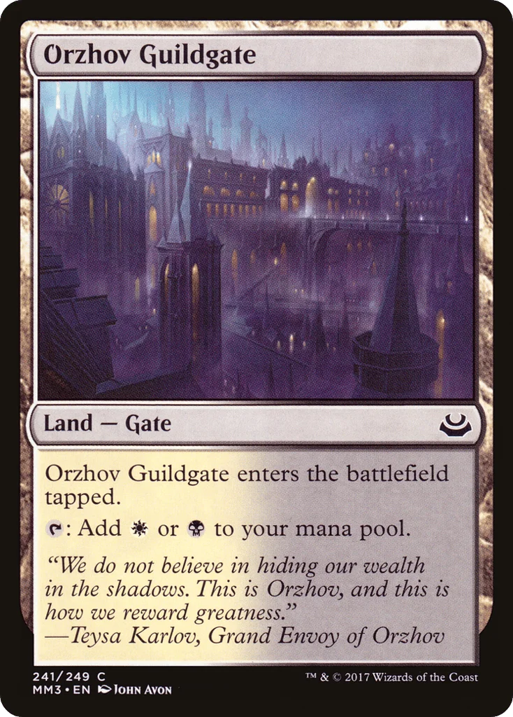 Orzhov Guildgate · Modern Masters 2017