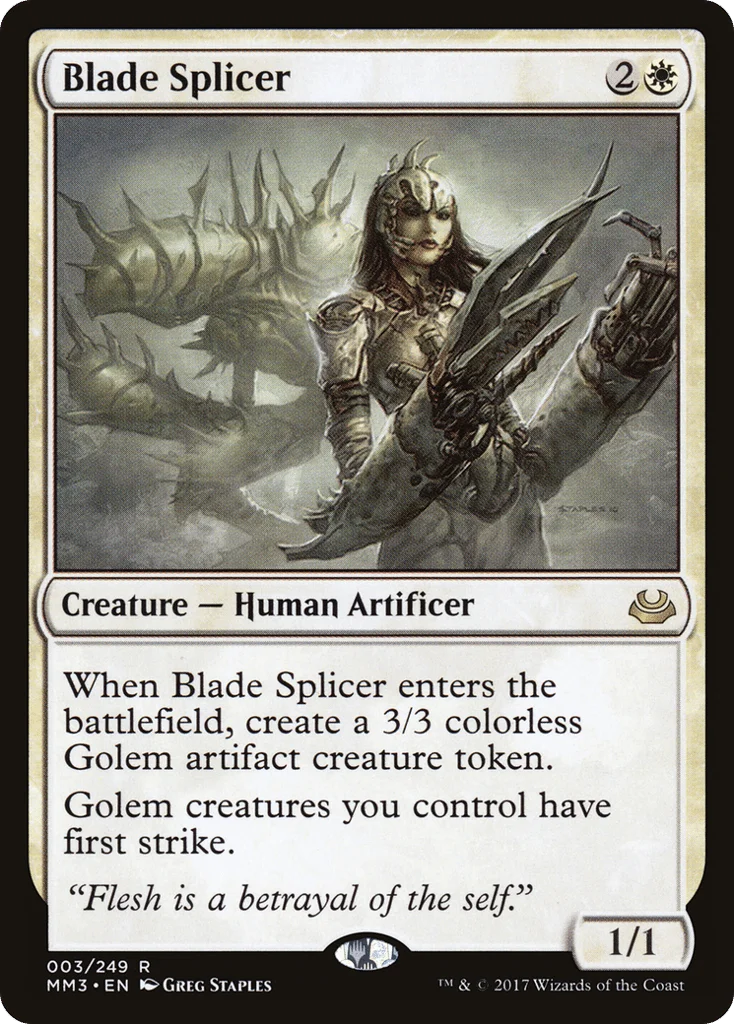 Blade Splicer · Modern Masters 2017
