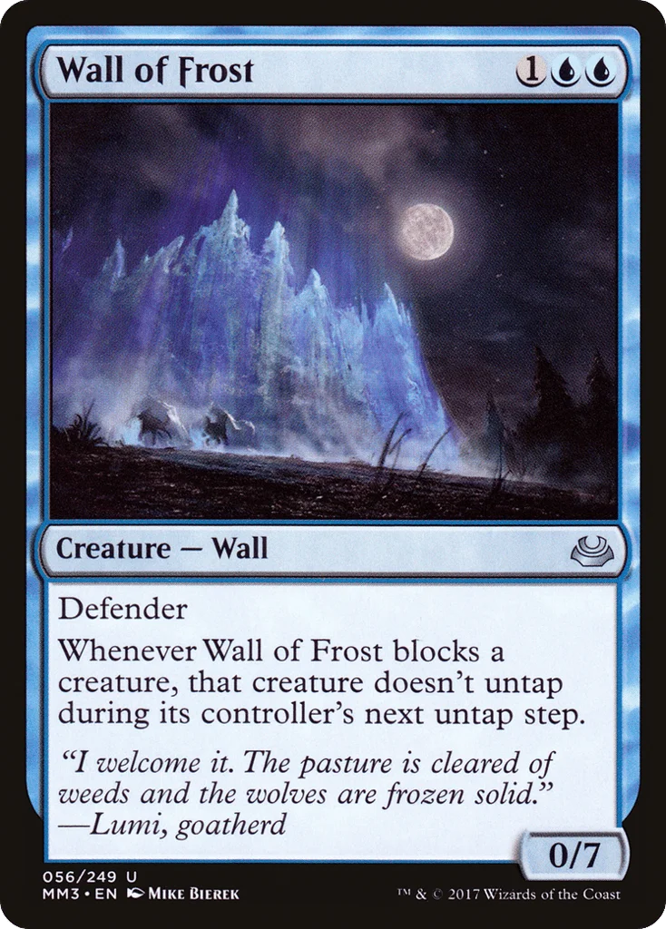 Wall of Frost · Modern Masters 2017