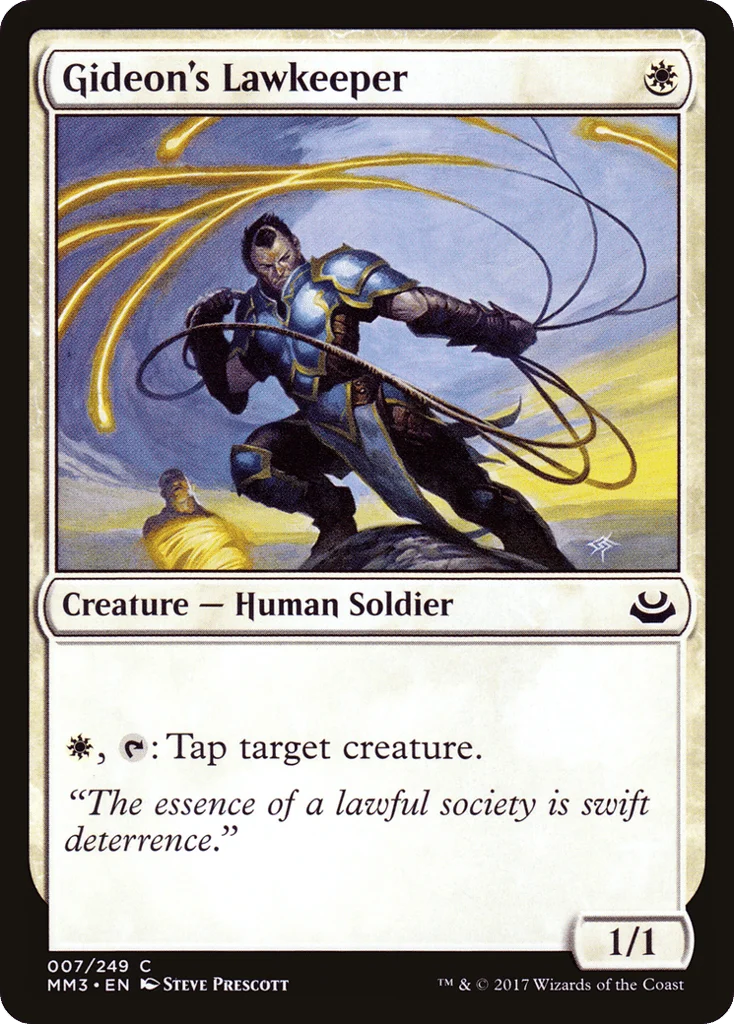 Gideon's Lawkeeper · Modern Masters 2017