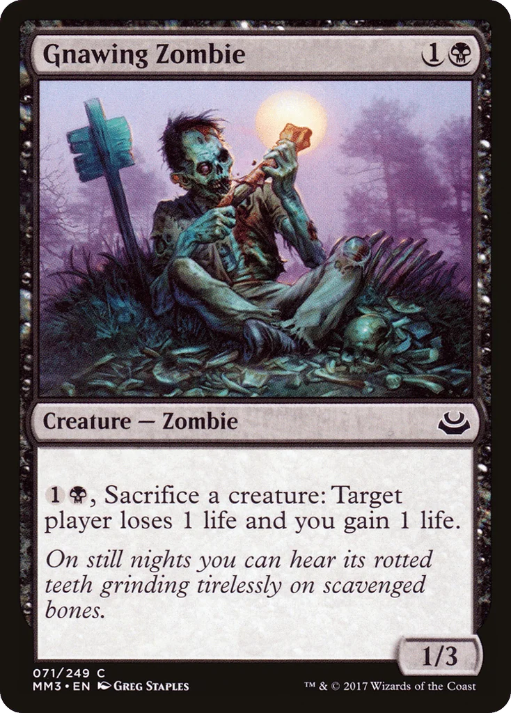 Gnawing Zombie · Modern Masters 2017