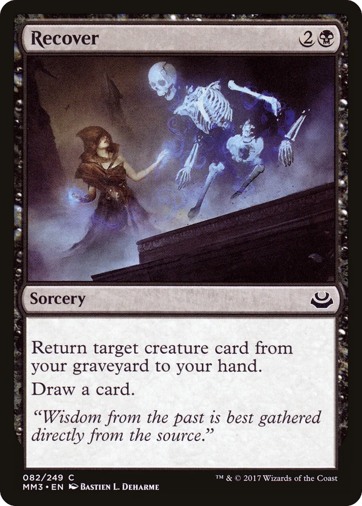 Recover · Modern Masters 2017