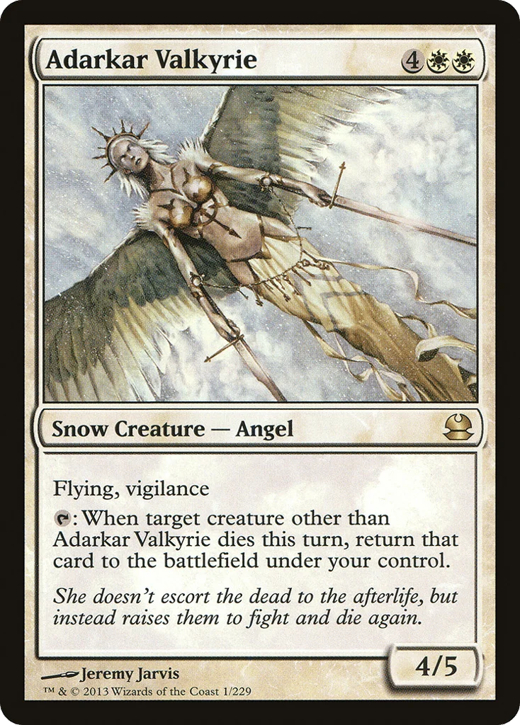 Adarkar Valkyrie · Modern Masters