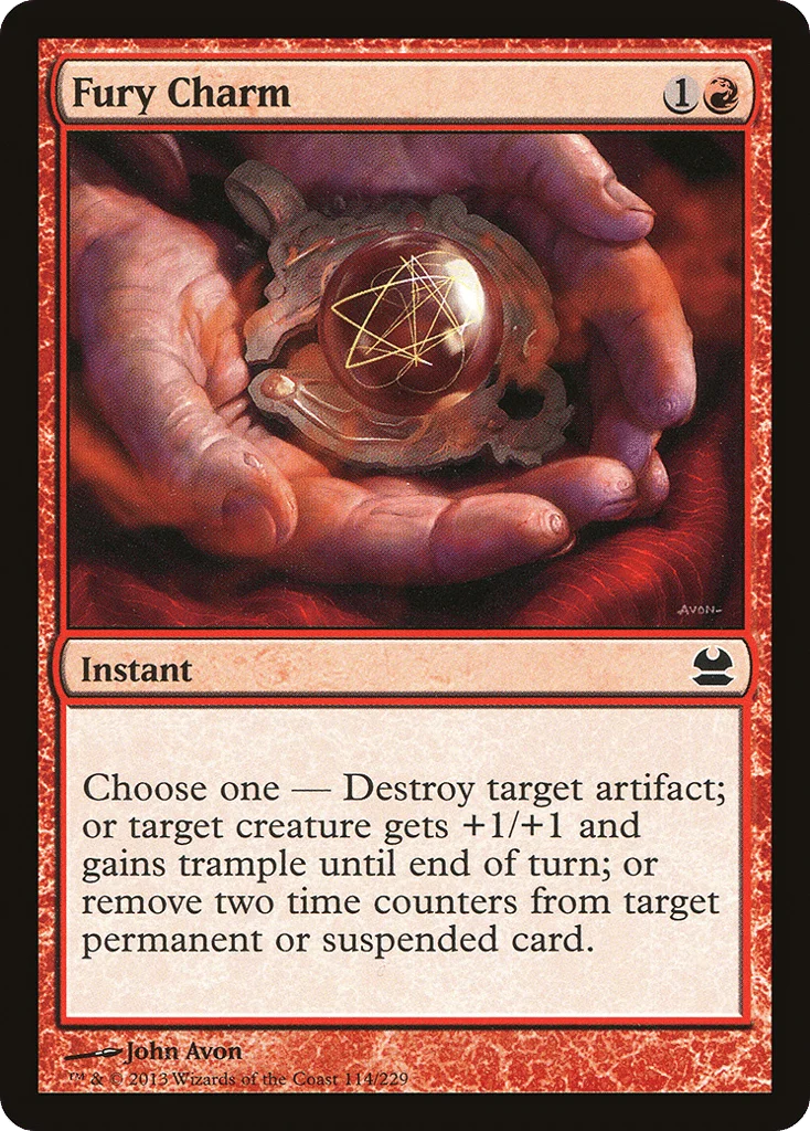 Fury Charm · Modern Masters