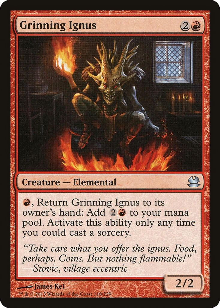 Grinning Ignus · Modern Masters