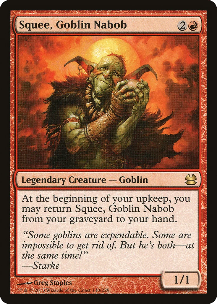 Squee, Goblin Nabob · Modern Masters