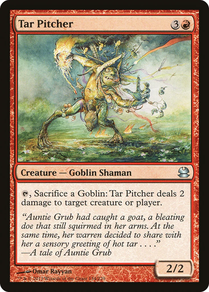Tar Pitcher · Modern Masters