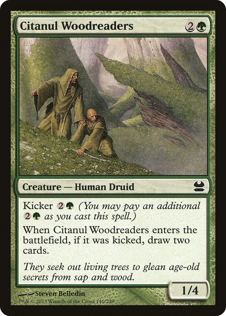 Citanul Woodreaders · Modern Masters