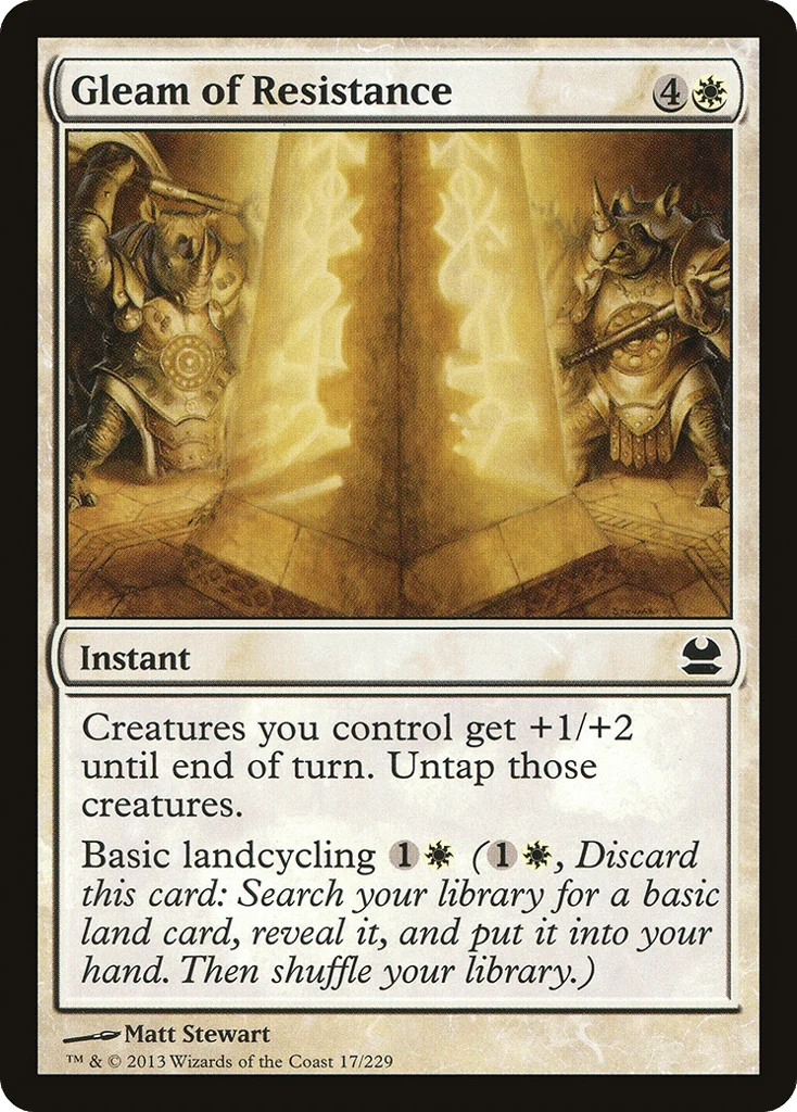 Gleam of Resistance · Modern Masters