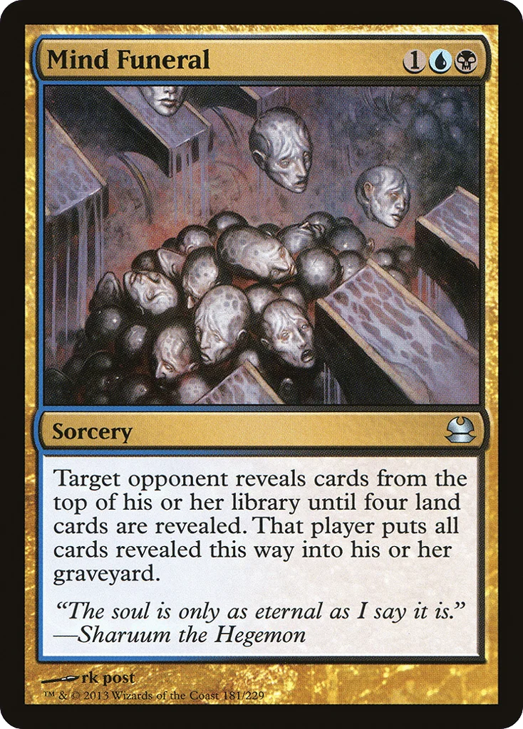 Mind Funeral · Modern Masters