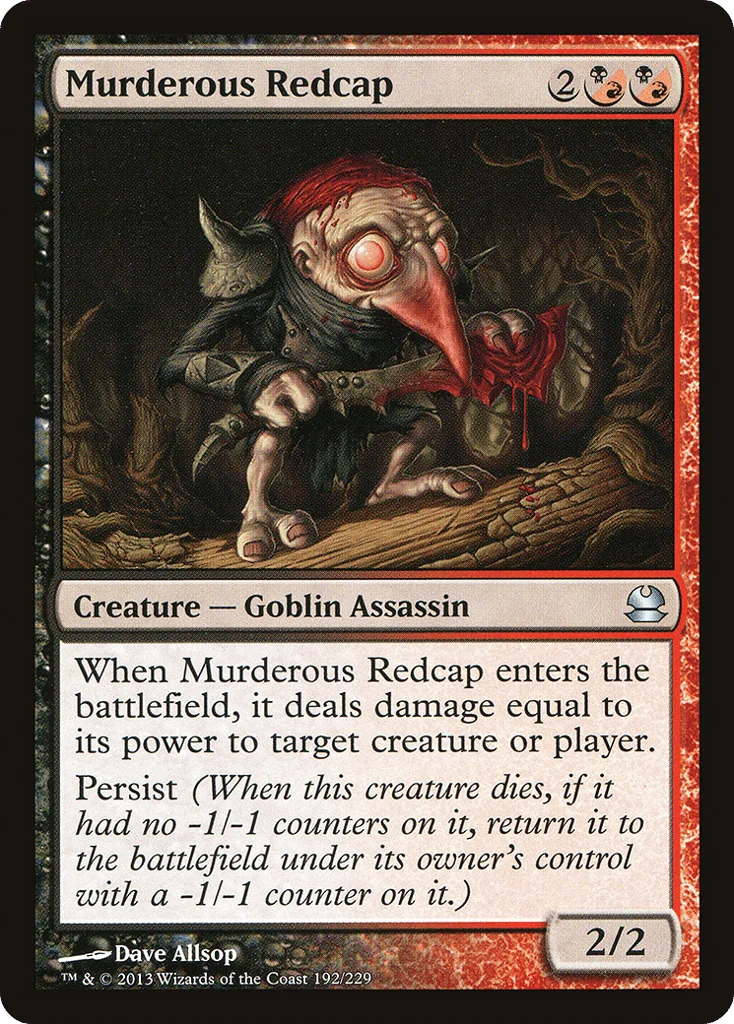 Murderous Redcap · Modern Masters