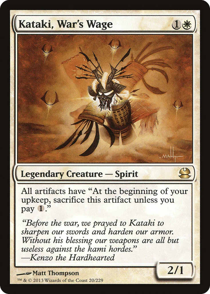Kataki, War's Wage · Modern Masters