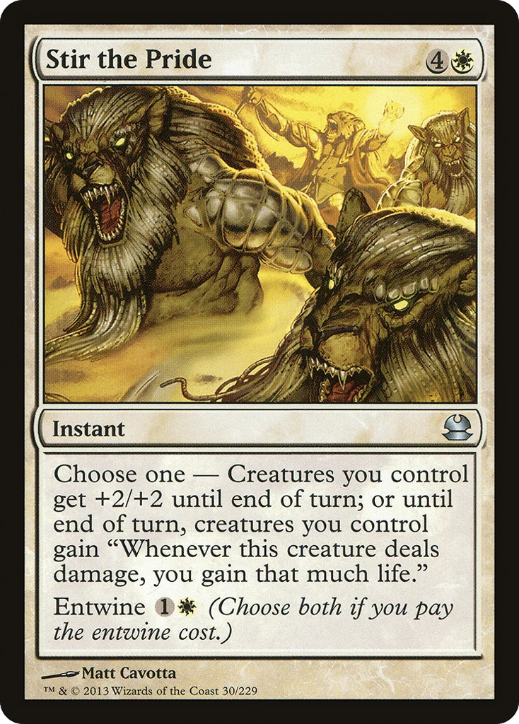 Stir the Pride · Modern Masters