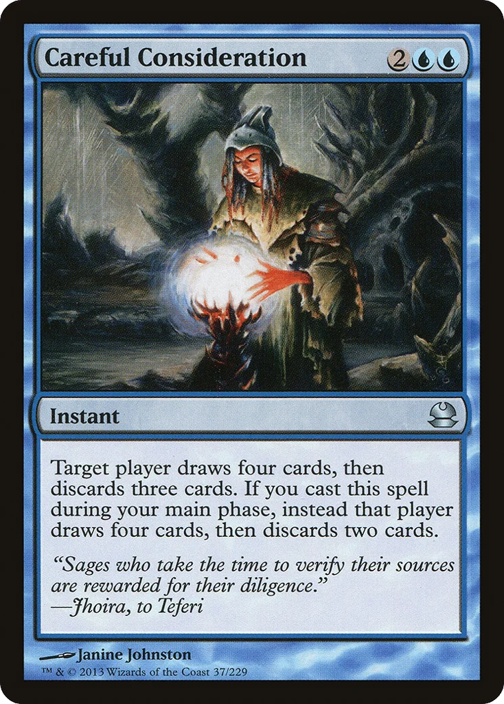 Careful Consideration · Modern Masters